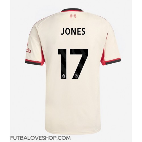 Dres Liverpool Curtis Jones #17 Preč 2025-26 Krátky Rukáv